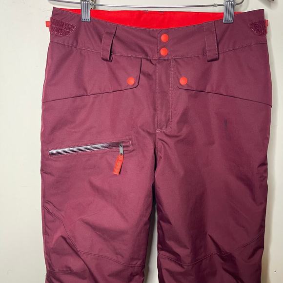 Patagonia Girl Ski Snowboard 68495 H2no Fully Insulated Snowbelle Pants sz XL 14 - Picture 4 of 9